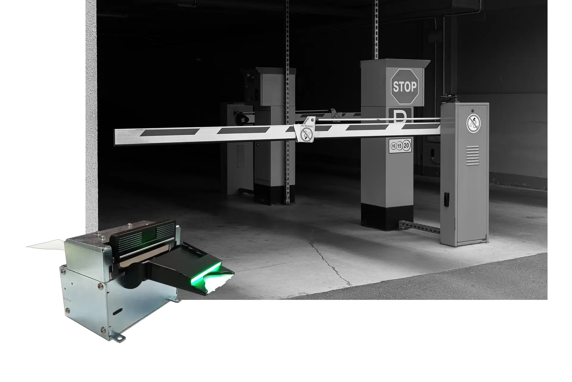 PTD100 parking barrier